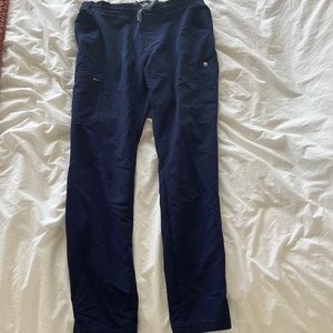 Figs navy scrub pants